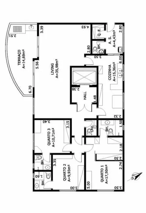 Apartamento, 3 quartos, 132 m² - Foto 27