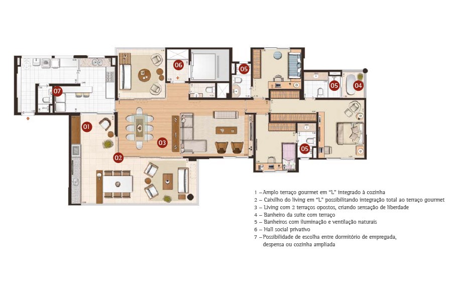 Apartamento, 3 quartos, 198 m² - Foto 21