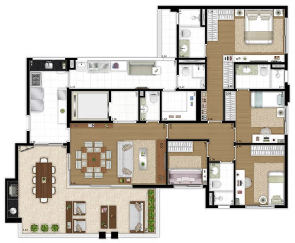 Apartamento, 4 quartos, 1 m² - Foto 23