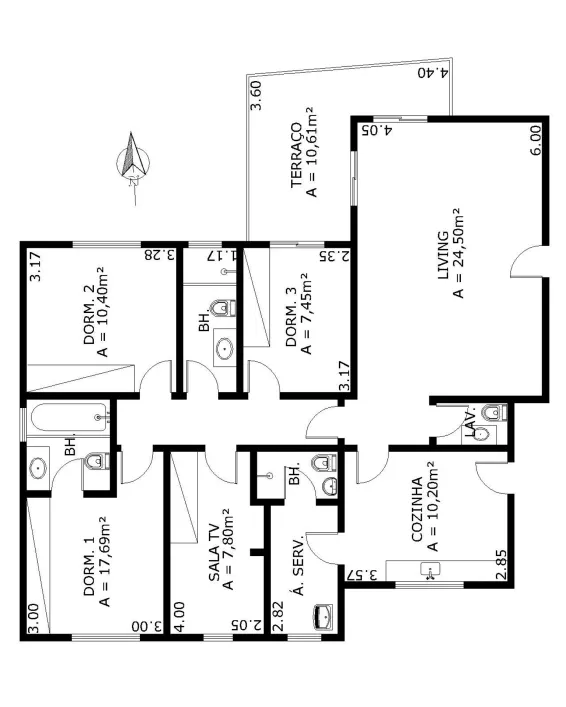 Apartamento, 3 quartos, 118 m² - Foto 36