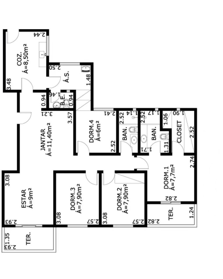 Apartamento, 3 quartos, 98 m² - Foto 23