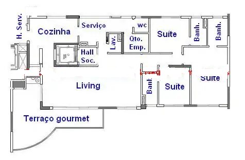 Apartamento, 3 quartos, 143 m² - Foto 42