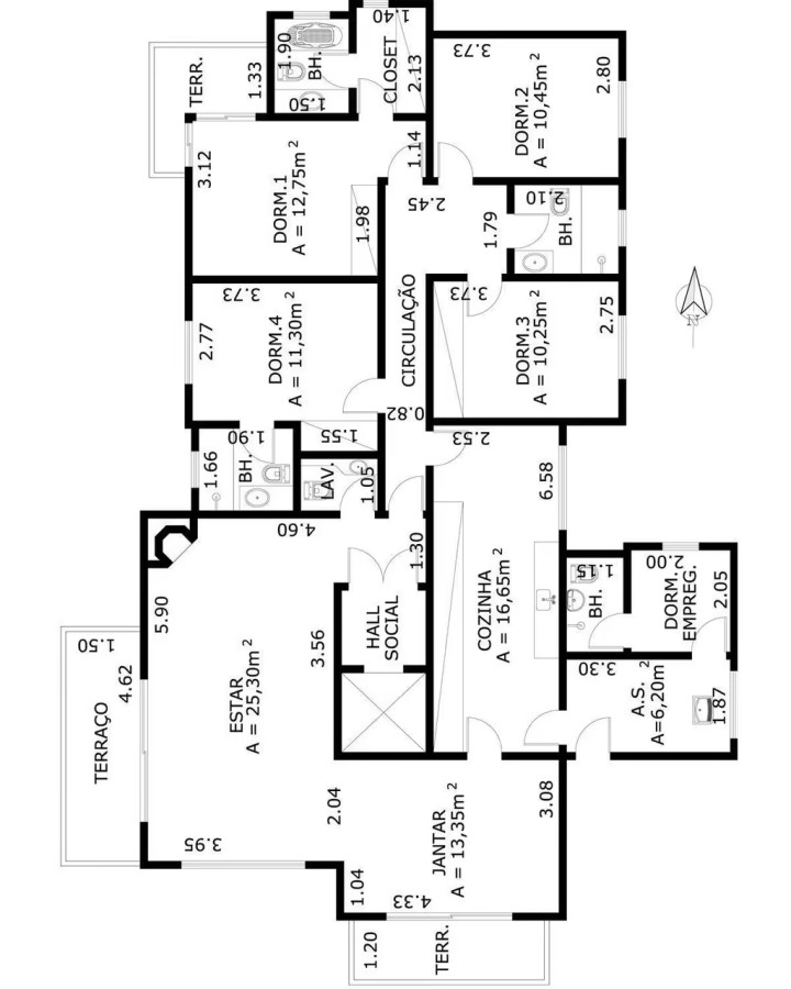Apartamento, 4 quartos, 180 m² - Foto 26