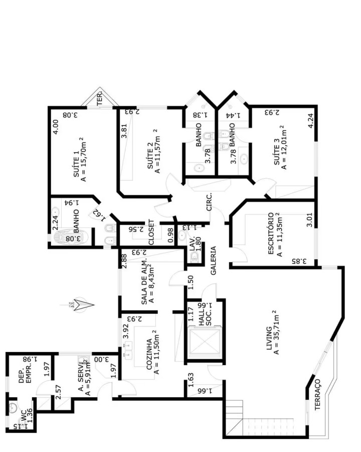 Apartamento, 4 quartos, 182 m² - Foto 21
