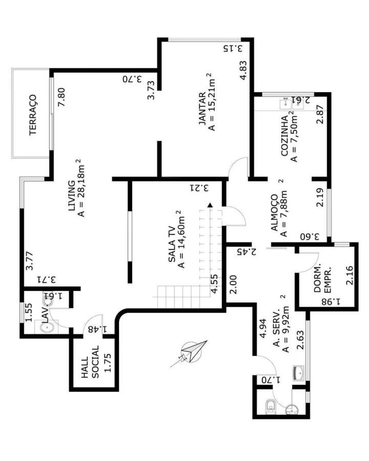 Sobrado, 4 quartos, 200 m² - Foto 44