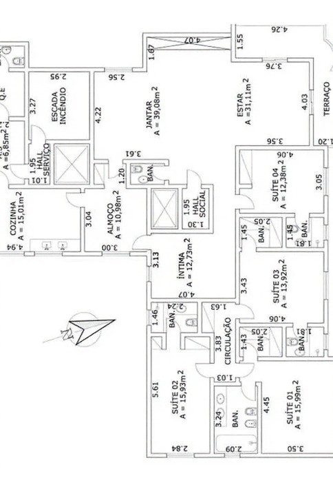 Apartamento, 4 quartos, 230 m² - Foto 32