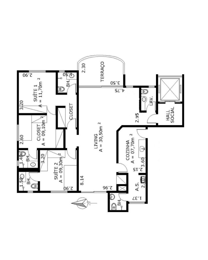 Apartamento, 3 quartos, 106 m² - Foto 37