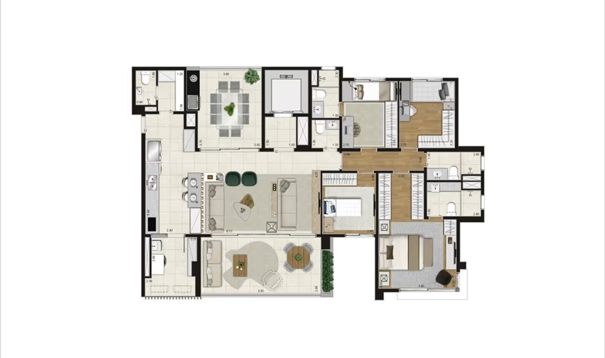 Apartamento, 3 quartos, 165 m² - Foto 31