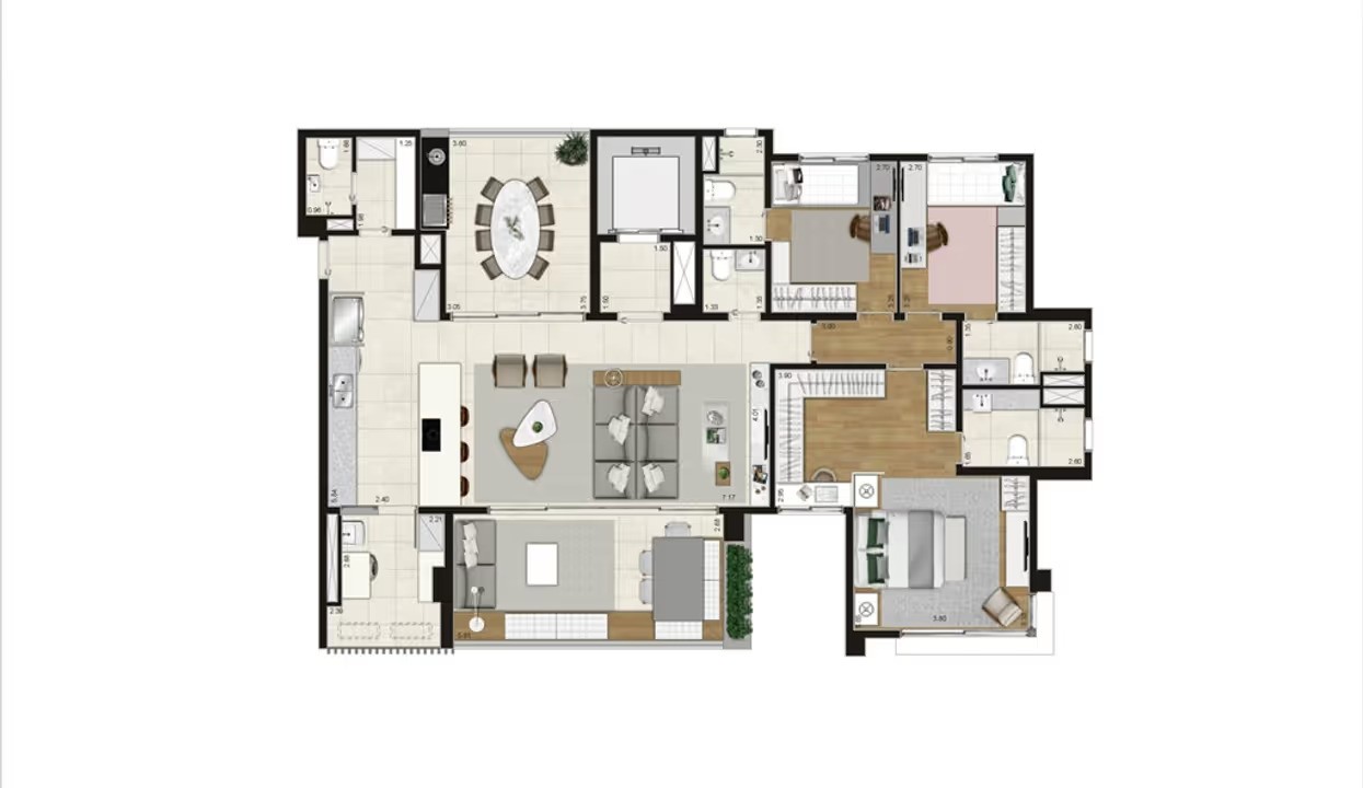 Apartamento, 3 quartos, 165 m² - Foto 29