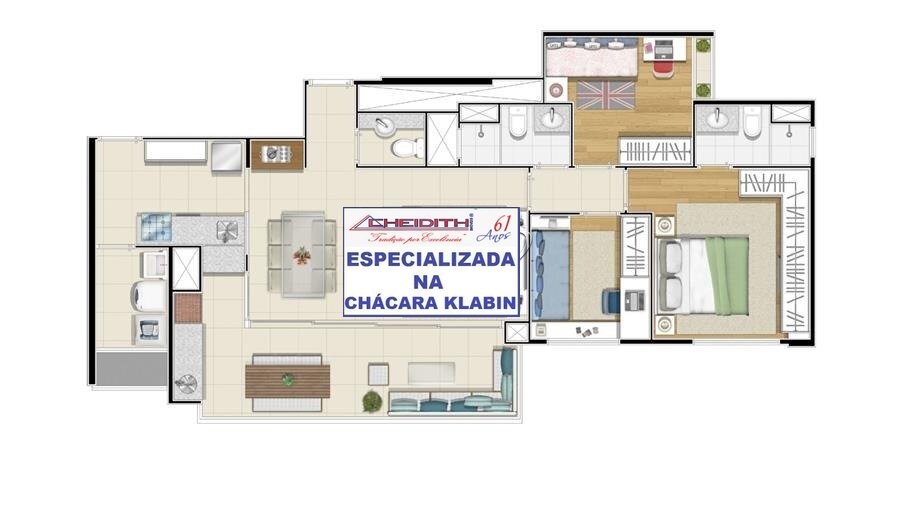 Apartamento, 3 quartos, 95 m² - Foto 45