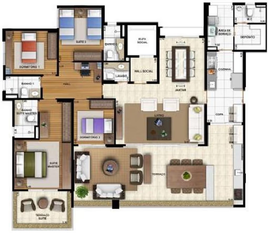 Apartamento, 3 quartos, 184 m² - Foto 37