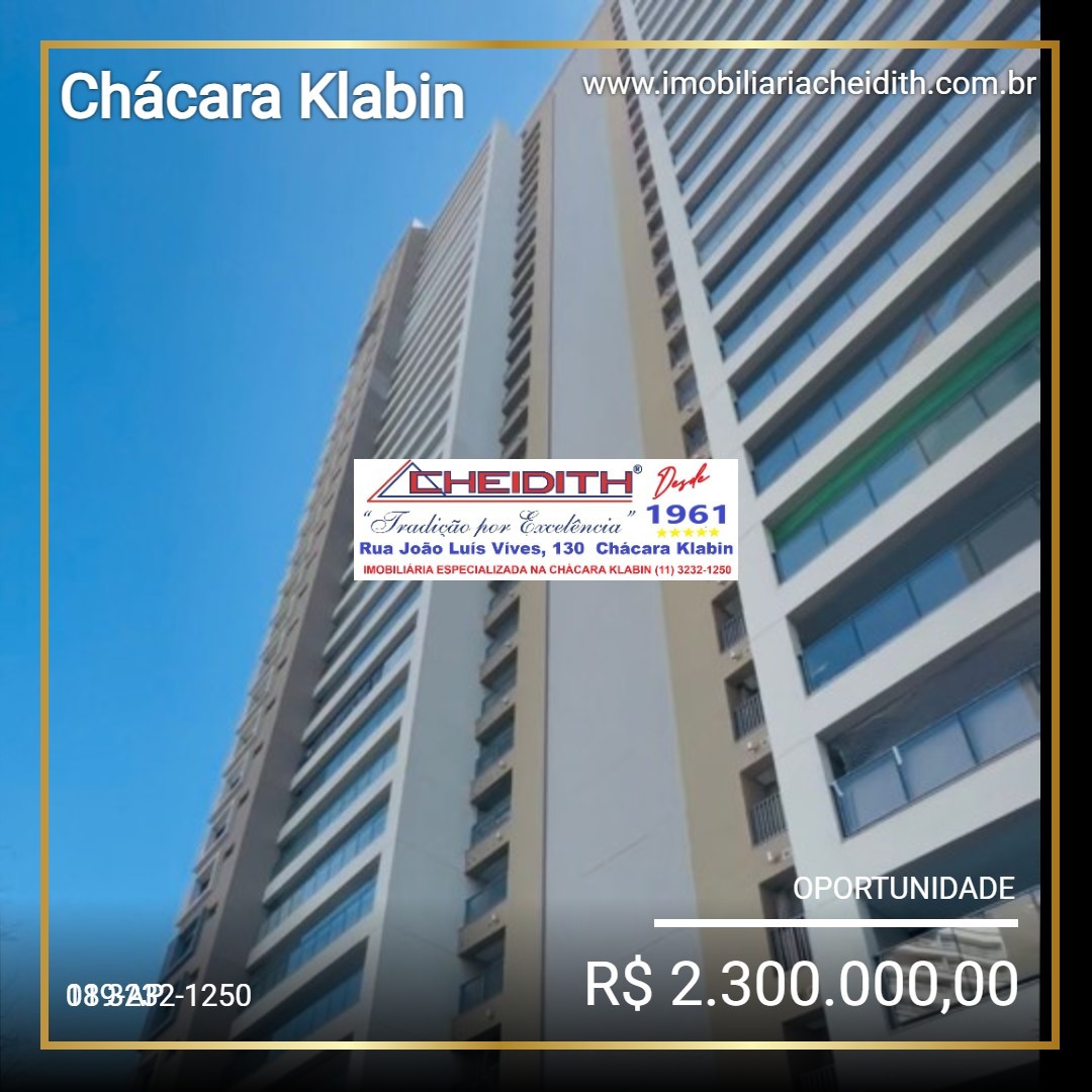 Apartamento para Venda em São Paulo, Chácara Klabin, 4 dormitórios, 2 suítes, 5 banheiros, 2 vagas